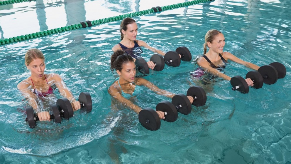 Corsi di ginnastica in acqua